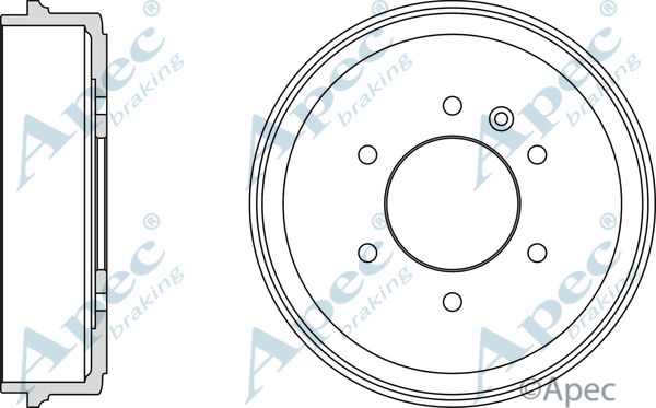 APEC BRAKING Тормозной барабан DRM9713